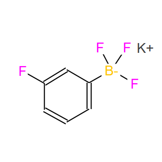 267006-24-6；(3-氟苯基)三氟硼酸钾；POTASSIUM 3-FLUOROPHENYLTRIFLUOROBORATE