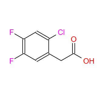883502-00-9；2-氯-4,5-二氟苯乙酸；2-CHLORO-4,5-DIFLUOROPHENYLACETIC ACID