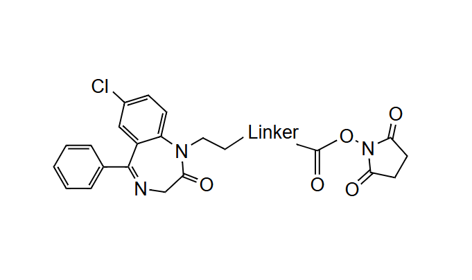 地西泮 NHS酯，Diazepam NHS ester，Diazepam SE