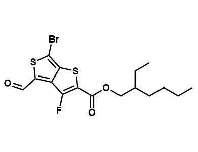 2-乙基己基 6-溴-3-氟-4-甲酰基噻吩并[3,4-b]噻吩-2-甲酸酯