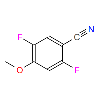 1007605-44-8;2,5-二氟-4-甲氧基苯腈;2,5-DIFLUORO-4-METHOXYBENZONITRILE