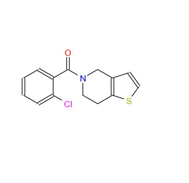68559-48-8；噻氯匹啶杂质4；5-(2-Chlorobenzoyl)-4,5,6,7-tetrahydrothieno[3,2-c]pyridine