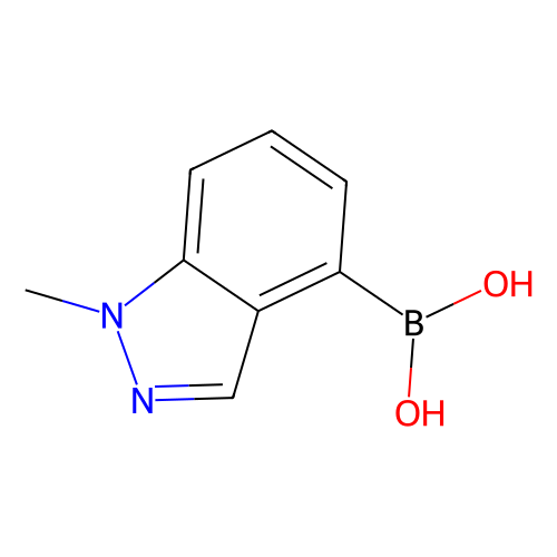 aladdin 阿拉丁 M171589 (1-甲基-1H-吲唑-4-基)硼酸 (含数量不等的酸酐) 1001907-60-3 ≥97%