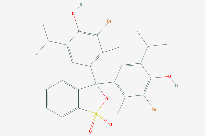 溴百里香酚蓝试液 -c(C27H28Br2O5S)=1 g/L