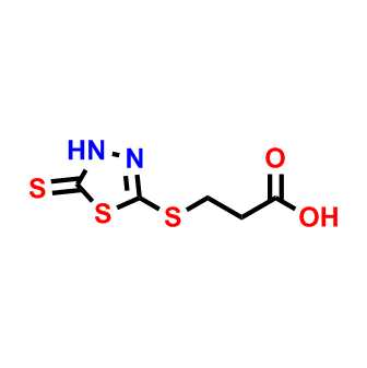 3-(5-巯基-1,3,4-噻二唑-2-硫基)丙酸