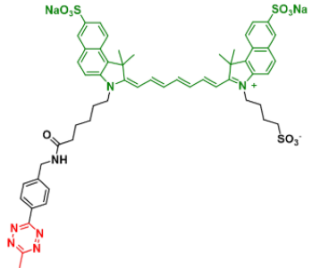 diSulfo-ICG Me-tetrazine，二磺酸-吲哚菁绿-甲基四嗪