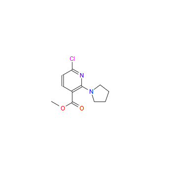 Methyl 6-chloro-2-(1-pyrrolidinyl)-3-pyridinecarboxylate