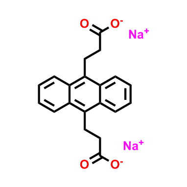 3,3'-(蒽-9,10-二基)二丙酸二钠盐