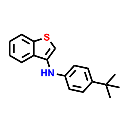 N-(4-(叔丁基)苯基)苯并[b]噻吩-3-胺