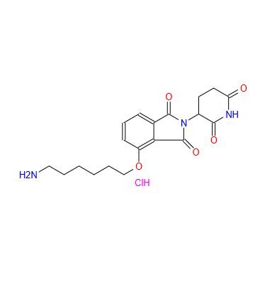 4-((6-aminohexyl)oxy)-2-(2,6-dioxopiperidin-3-yl)isoindoline-1,3-dione hydrochloride