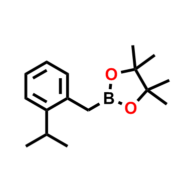 2-(2-异丙基苄基)-4,4,5,5-四甲基-1,3,2-二氧硼杂环戊烷