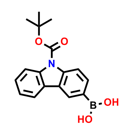 (9-(叔丁氧羰基)-9H-咔唑-3-基)硼酸