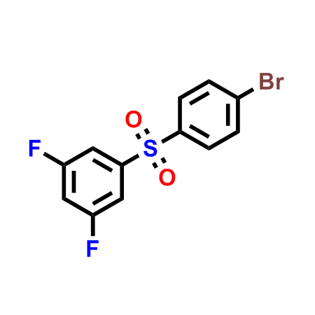 1-((4-溴苯基)磺酰基)-3,5-二氟苯