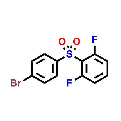 2-((4-溴苯基)磺酰基)-1,3-二氟苯