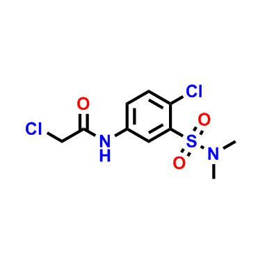 2-氯-N-(4-氯-3-(N,N-二甲基氨磺酰)苯基)乙酰胺