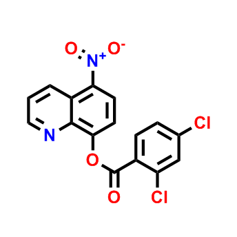5-硝基喹啉-8-基2,4-二氯苯甲酸酯