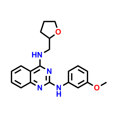 N2-(3-甲氧基苯基)-N4-((四氢呋喃-2-基)甲基)喹唑啉-2,4-二胺