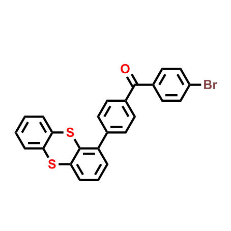 (4-bromophenyl)(4-(thianthren-1-yl)phenyl)methanone