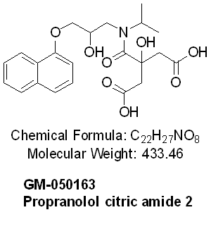 普萘洛尔柠檬酰胺