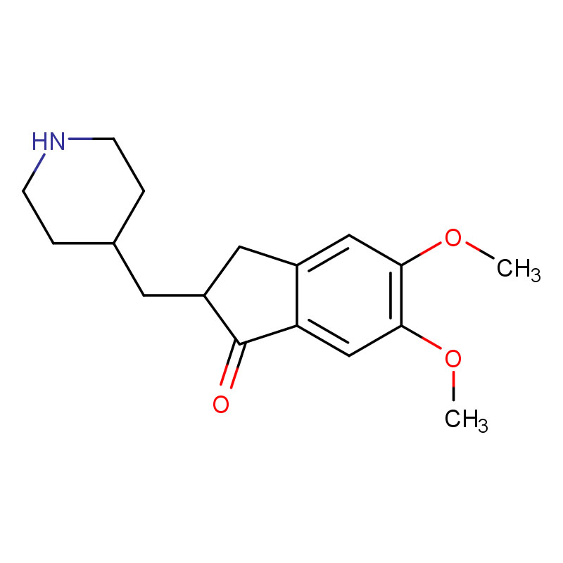 5,6-二甲氧基-2-(4-哌啶基)亚甲基-1-茚酮