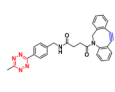 Me-Tetrazine-DBCO，甲基-四嗪-二苯并环辛炔