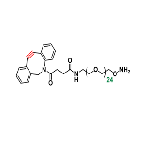 DBCO-PEG24-O-amine，二苯并环辛炔-二十四聚乙二醇-O-氨基