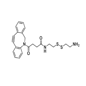DBCO-SS-amine，二苯并环辛炔-双硫键-氨基