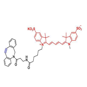 diSulfo-Cy5 DBCO(Methyl)，二磺酸-Cy5-二苯并环辛炔(甲基)?