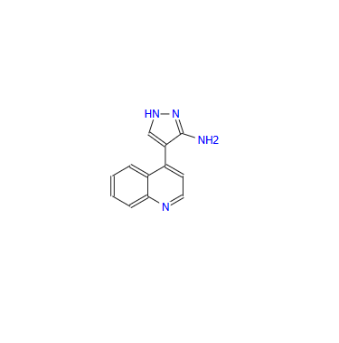 4-(4-喹啉基)-1H-吡唑-3-胺