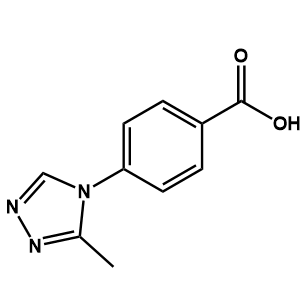 4-(3-甲基-4H-1,2,4-三唑-4-基)苯甲酸