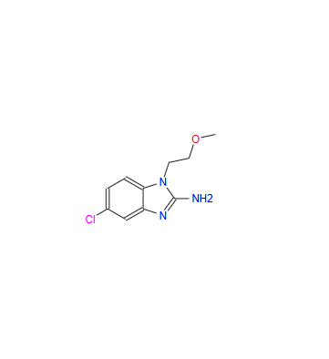 5-Chloro-1-(2-methoxyethyl)-1H-benzoimidazol-2-ylamine