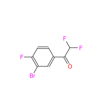 1-(3-溴-4-氟苯基)-2,2-二氟乙烷-1-酮