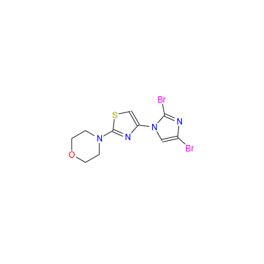4-(4-(4,5-dibromo-1H-imidazol-1-yl)thiazol-2-yl)morpholine