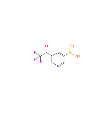 5-Trifluoroacetylpyridine-3-boronic acid
