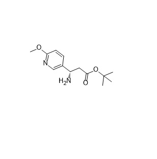 3-Pyridinepropanoic acid, β-amino-6-methoxy-, 1,1-dimethylethyl ester, (βS)-