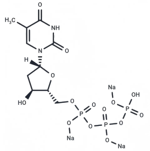 2'-脱氧胸苷-5'-三磷酸三钠盐；27821-54-1