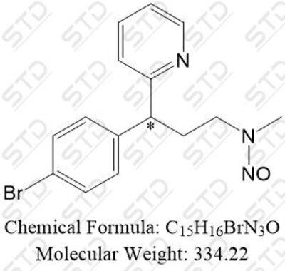溴苯那敏杂质1 (N-亚硝基 去甲基溴苯那敏)