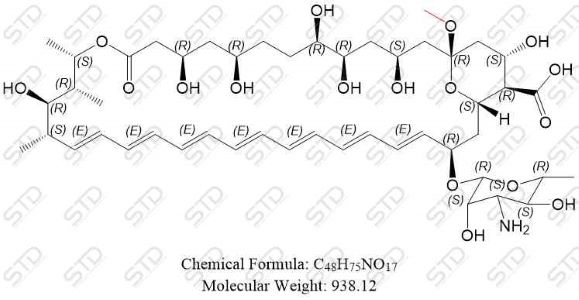 两性霉素 B杂质2 (两性霉素B EP杂质B) (两性霉素 X1)(13-O-甲基 两性霉素 B)