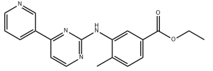 aladdin 阿拉丁 E732227 4-甲基-3-[[4-(3-吡啶基)-2-嘧啶基]氨基]苯甲酸乙酯 641569-97-3 ≥97%