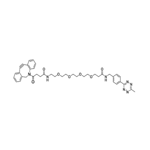 DBCO-PEG4-Me-Tetrazine，二苯并环辛炔-四聚乙二醇-甲基-四嗪