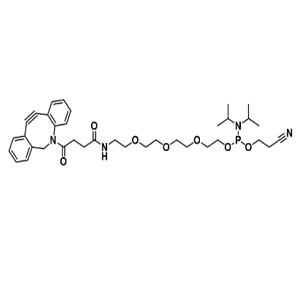 DBCO-PEG4-Phosphoramidite，二苯并环辛炔-四聚乙二醇-亚磷酰胺