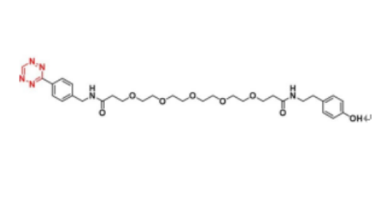 Tetrazine-PEG5-NH-CH2CH2-4-Phenol，四嗪-五聚乙二醇-NH-乙基-4-苯酚