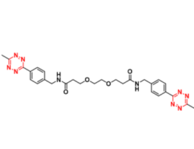 Me-Tetrazine-PEG2-Me-Tetrazine，双(6-甲基四嗪)-二聚乙二醇
