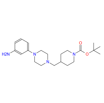 4-((4-(3-氨基苯基)哌嗪-1-基)甲基)哌啶-1-羧酸叔丁酯；2636798-59-7