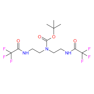 双(2-(2,2,2-三氟乙酰氨基)乙基)氨基甲酸叔丁酯；556082-00-9