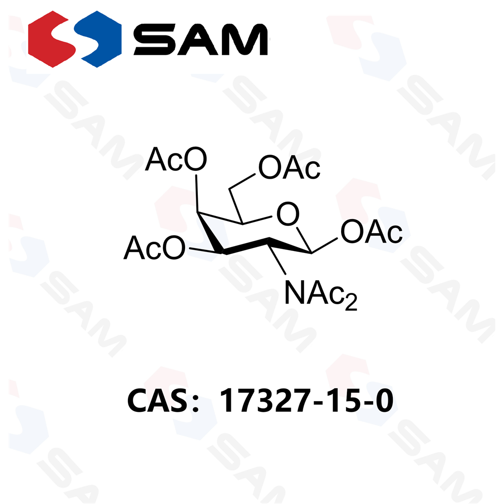1,3,4,6-四-O-乙酰基-2-(二乙酰氨基)-2-脱氧-β-D-吡喃半乳糖