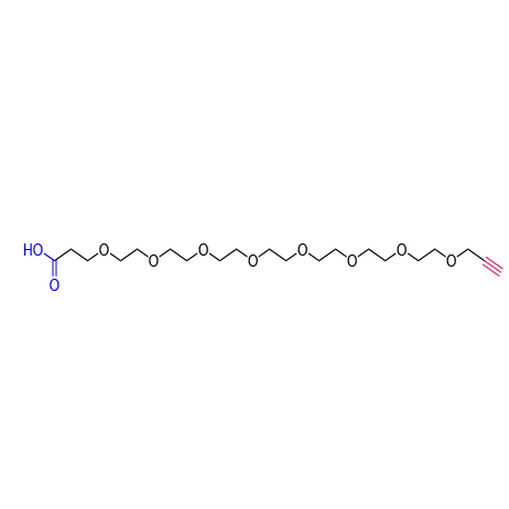 Propargyl-PEG8-PA
