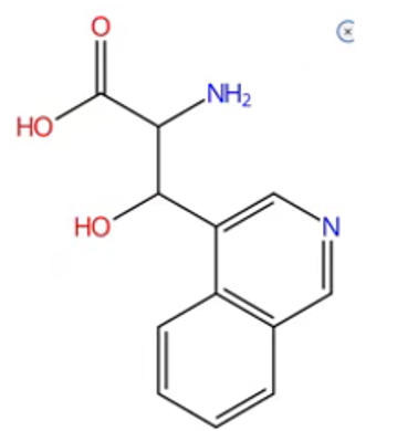 (2S,3R)-2 - 氨基 - 3 - 羟基 - 3-(异喹啉 - 4 - 基) 丙酸    1922760-63-1 