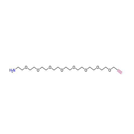 Propargyl-PEG8-NH2