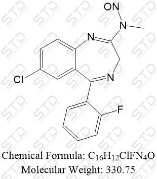 咪达唑仑杂质41 (N-亚硝基托咪达唑仑杂质40)